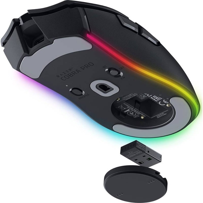 Razer Cobra Pro Wireless Gaming Mouse 30K DPI RGB Black - 4
