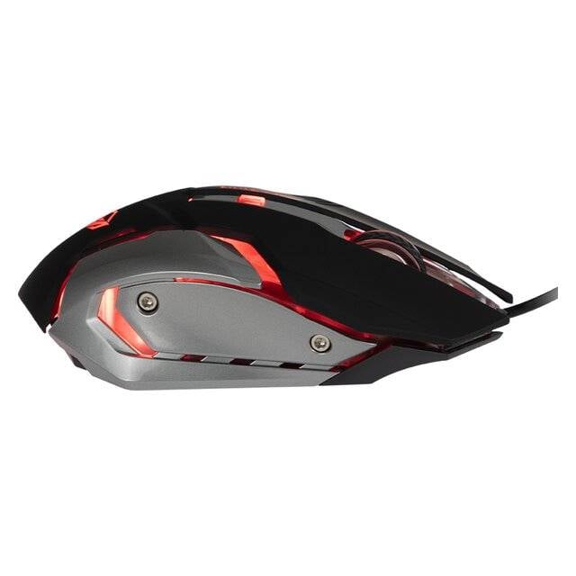 Meetion M915 Mouse Wired 2400 DPI Ergonomic Black - 3