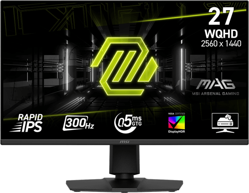 شاشة MSI MAG 275QPF X30 27″ 2560x1440 300Hz IPS - 2