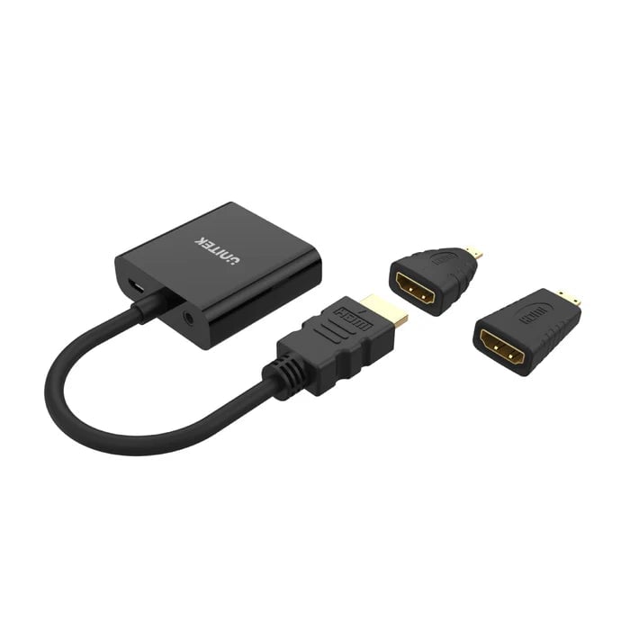 محول UNITEK Y-6355 أسود - 3