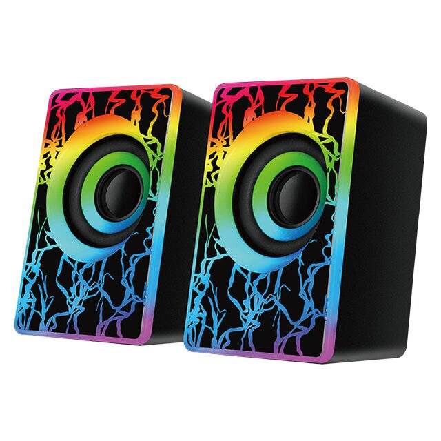 R8 SP-02 Portable Bluetooth Speaker with RGB Lights - 5