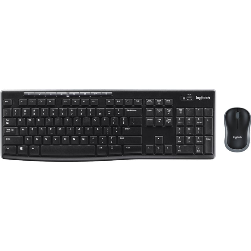 كيبورد Logitech MK270 Full-Size لاسلكي مع ماوس - 8