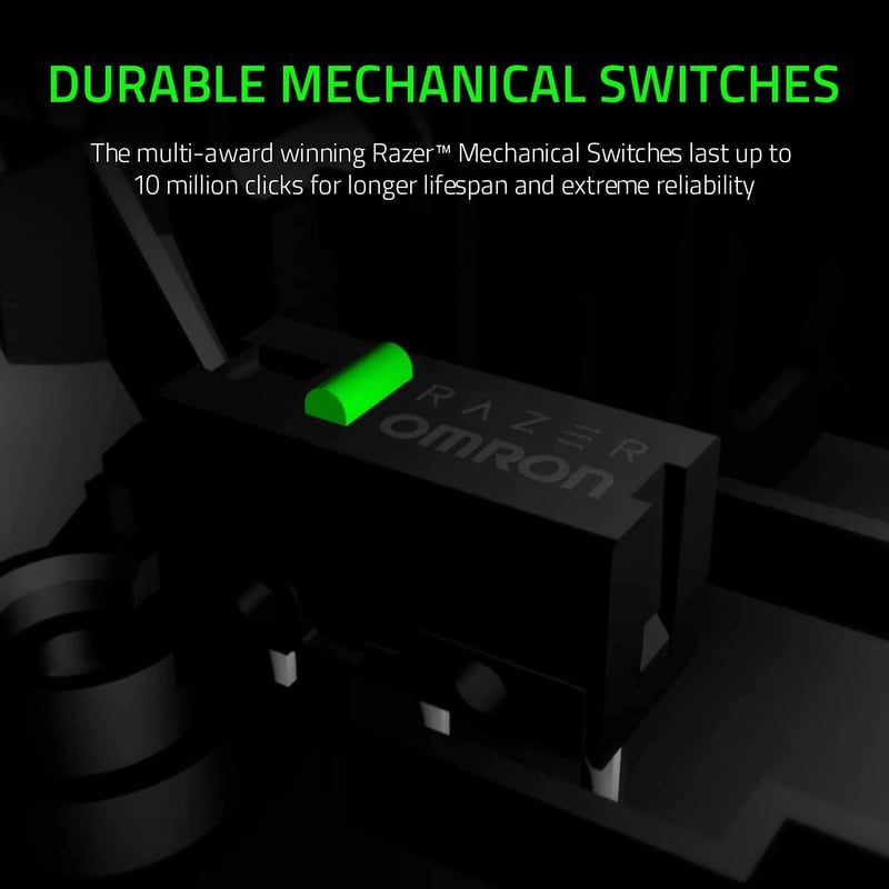 ماوس Razer DeathAdder Essential سلكي للألعاب 6400 DPI - 5