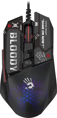 ماوس Bloody W60 Mini Max 12000 DPI RGB USB أسود - 5