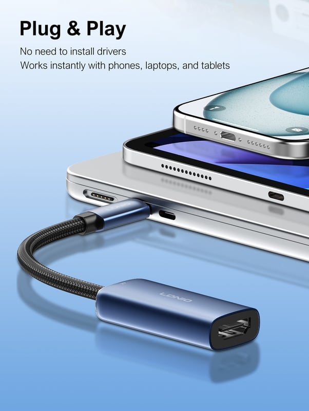 محول USB LDNIO HD-10C محول USB-C مع مخرج HDMI 4K - 4