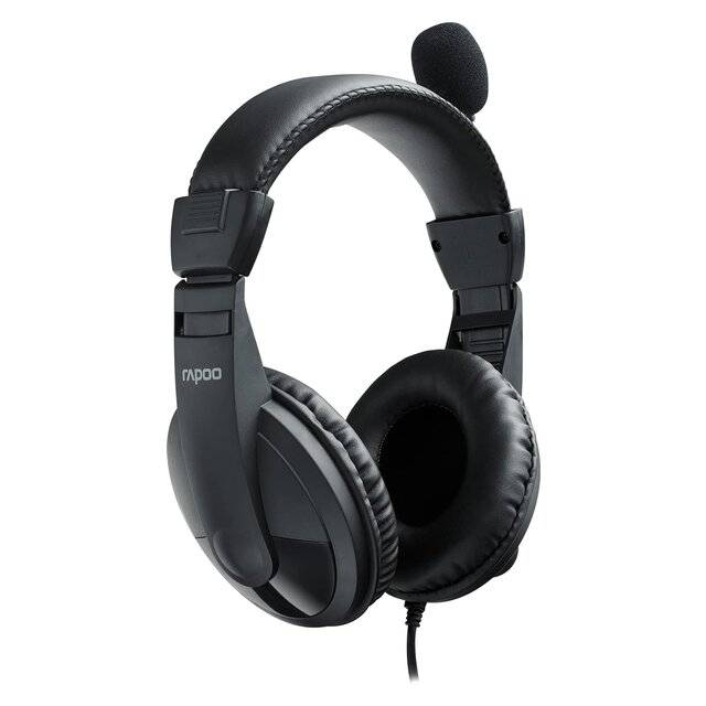 Rapoo H150S Wired USB Stereo Headset with Noise-Cancelling Microphone - 2