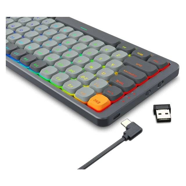 كيبورد Redragon K652GG Pro Azure 75% ميكانيكي لاسلكي RGB - 4