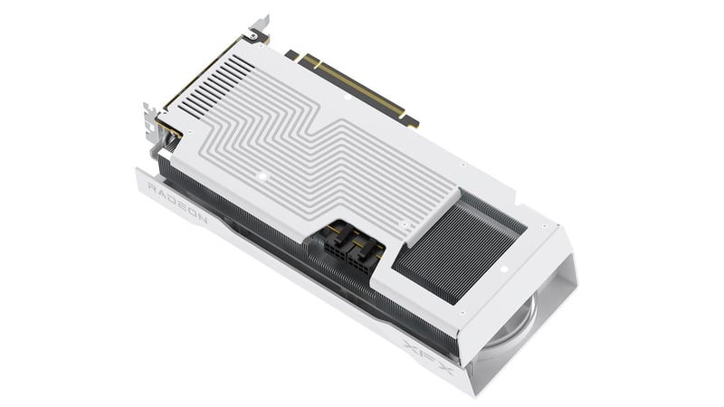 XFX Swift AMD Radeon RX 9070 GRE White Triple Fan Gaming Edition 12GB Graphics Card - 8