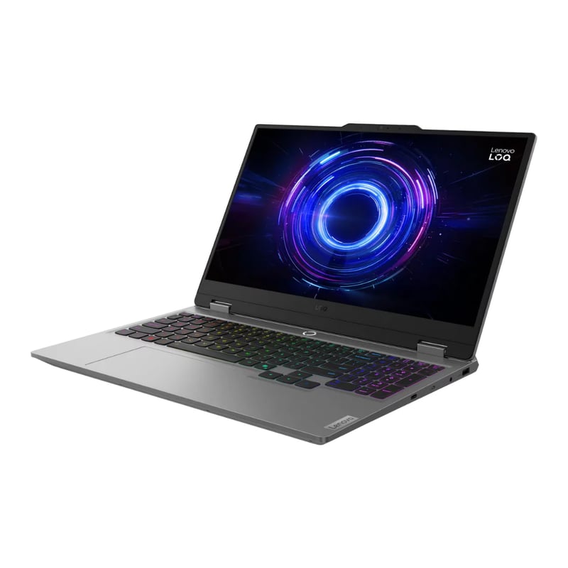 Lenovo LOQ 15IRX10 (9WPS) Gaming Laptop, 15.6" FHD 144Hz, Intel Core i7-14700HX, 24GB RAM, 512GB SSD, NVIDIA GeForce RTX 5060 8GB, Luna Grey - 2