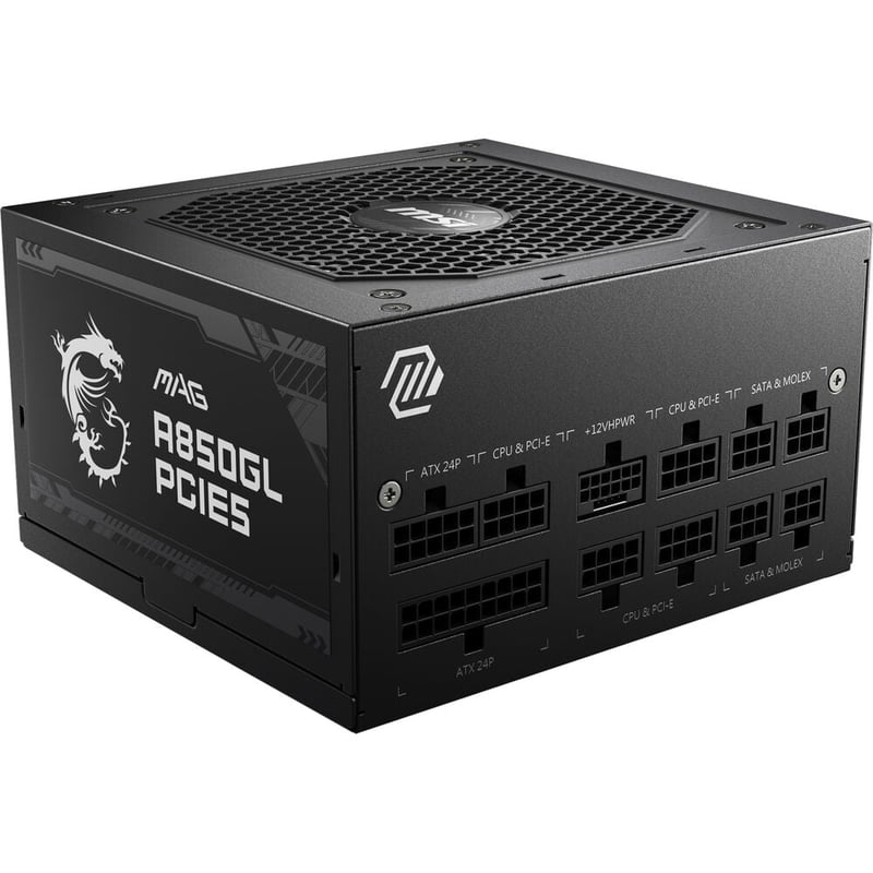باور سبلاي MSI MAG A850GL 850W 80+ Gold Non-Modular - 6