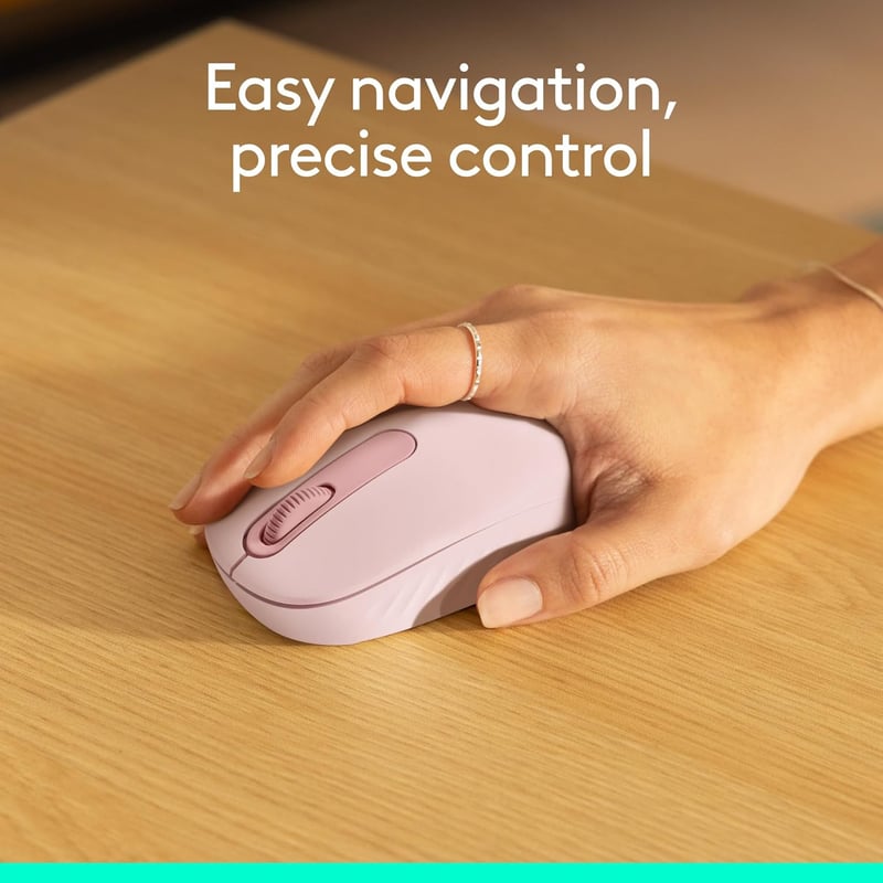 ماوس Logitech M196 1000 DPI لاسلكي رمادي - 23