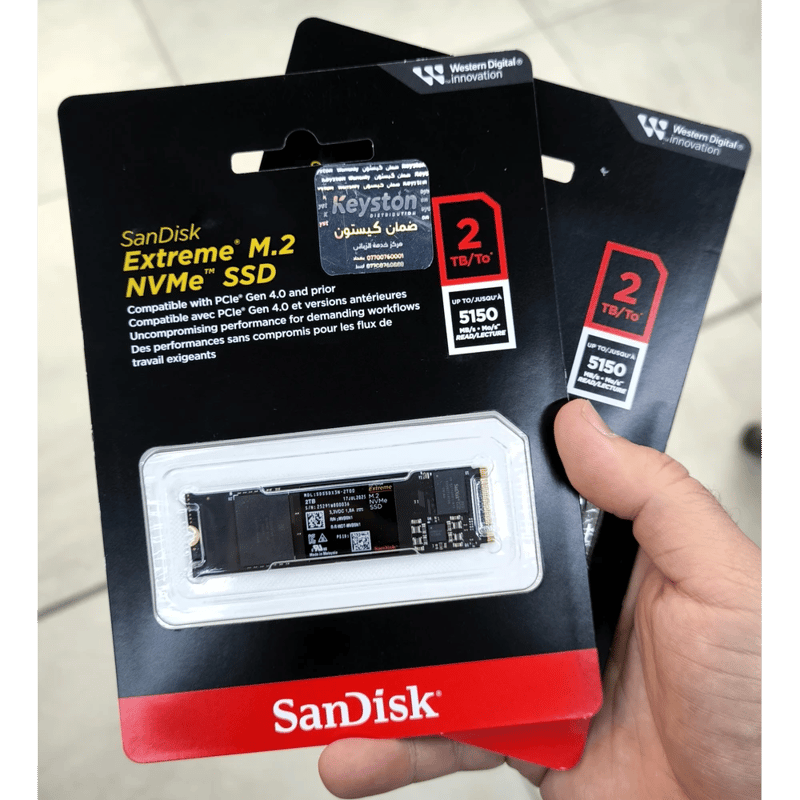 SSD SanDisk Extreme 1TB NVMe M.2 PCIe 4.0 - 2