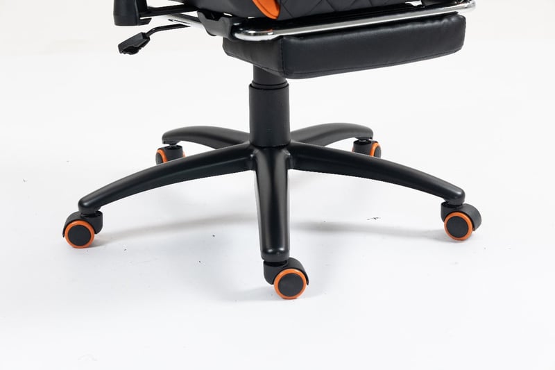 قيمنق تشير BETA RACING Black PVC Molded Foam 4D Armrest Butterfly Mechanism - 7