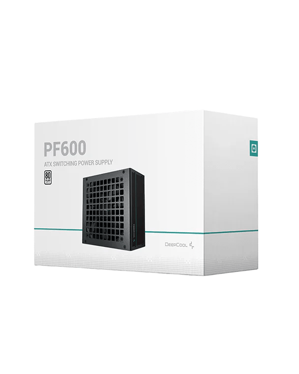 DeepCool PF600 600W 80+ Semi-Modular Power Supply - 5