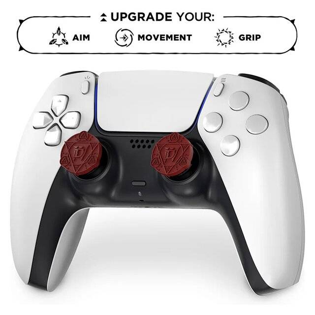 KontrolFreek Diablo IV Low-Rise Thumbsticks for PS4 & PS5 Red - 4