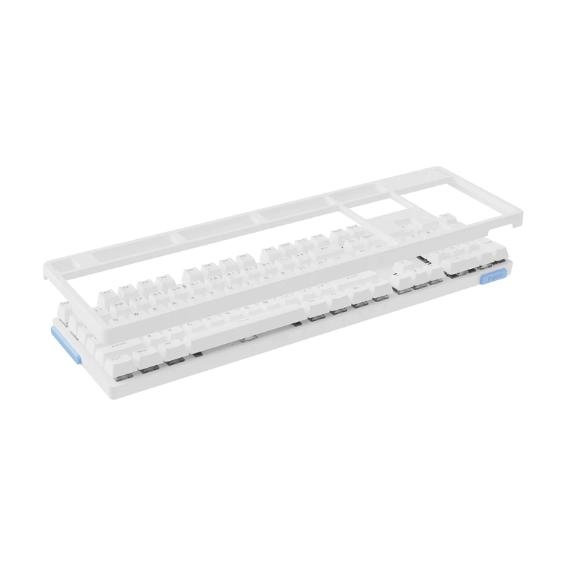 كيبورد Rapoo V500 Pro Full-Size ميكانيكي سلكي RGB أبيض - 4
