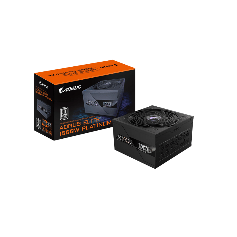باور سبلاي Gigabyte AORUS Elite P Plus 1000W 80+ Platinum Fully Modular - 1