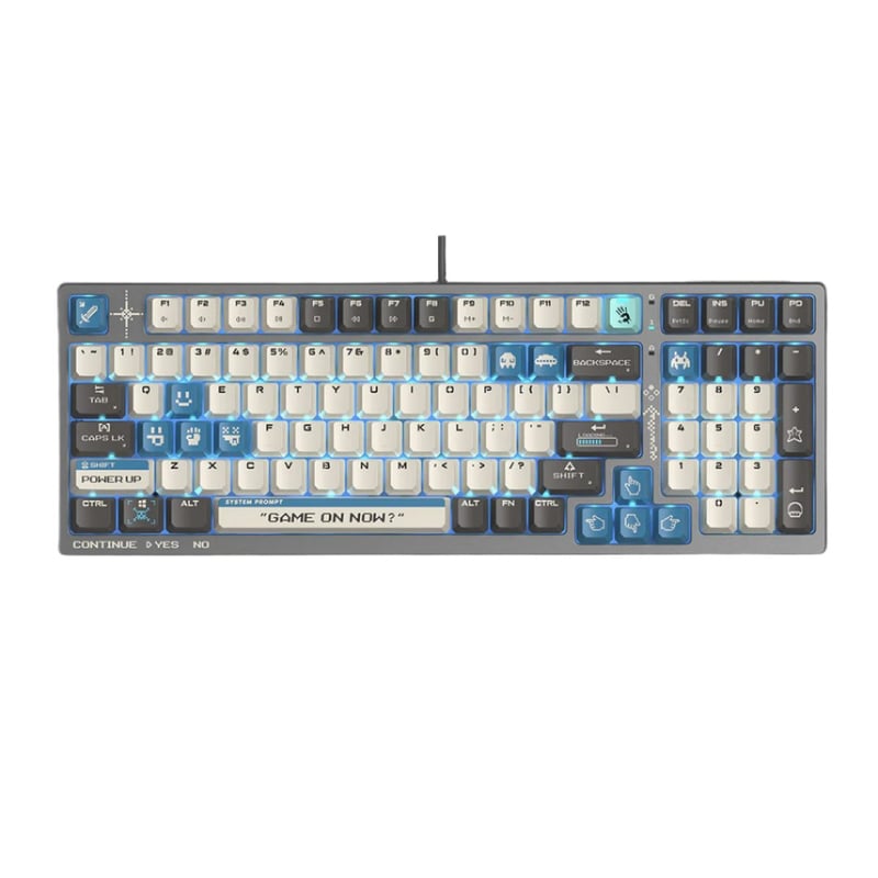 Bloody S98 (PIXEL) BLMS Mechanical Gaming Keyboard - Pixels Green - 14