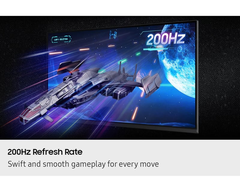 شاشة Samsung Odyssey G5 27″ 2560x1440 200Hz IPS - 12