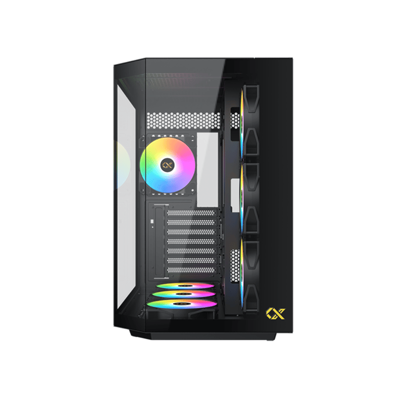 كيس XIGMATECK Cubi II Mid-Tower ATX أسود - 7