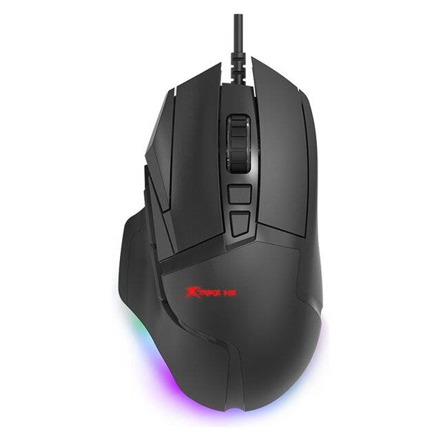 ماوس Xtrike Me GM-520 1600 DPI USB RGB أسود - 4