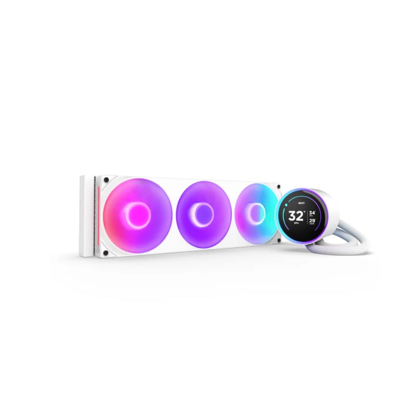 مبرد NZXT Kraken Elite 360mm AIO سائل أبيض RGB - 3