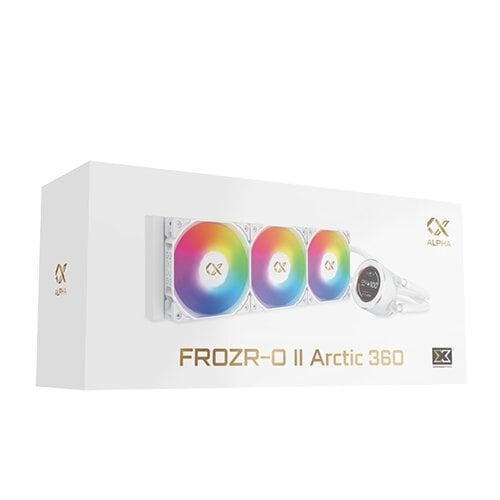 Xigmatek Frozr-O II Arctic 360 AIO Liquid Cooler 360mm White - 4