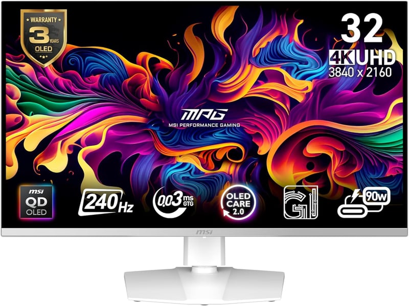 شاشة MSI MPG 321URXW 32″ 4K 240Hz QD-OLED - 2