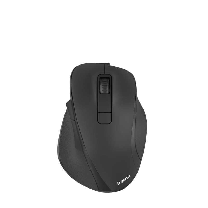 Hama MW-500 Rechargeable Wireless Optical Ergonomic Mouse - Black - 5