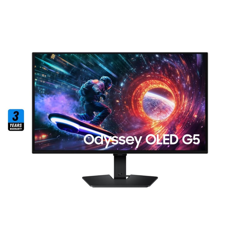 شاشة Samsung Odyssey G5 27″ 2560x1440 180Hz QD-OLED - 1