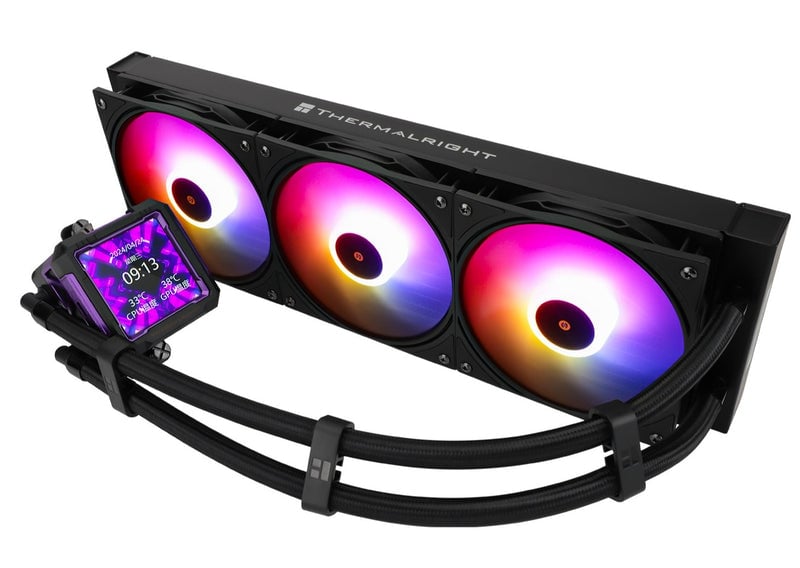 Thermalright Frozen Warframe PRO 360mm AIO Liquid Cooler Black - 10