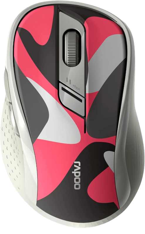 Rapoo M500 Silent Wireless Mouse Bluetooth/2.4GHz 1600 DPI - 8