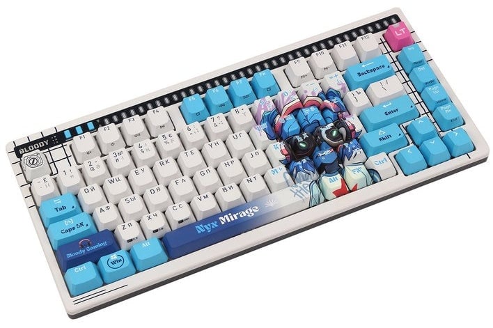Bloody AT75 Nyx Mirage 75% Wired Optical Gaming Keyboard RGB - 4