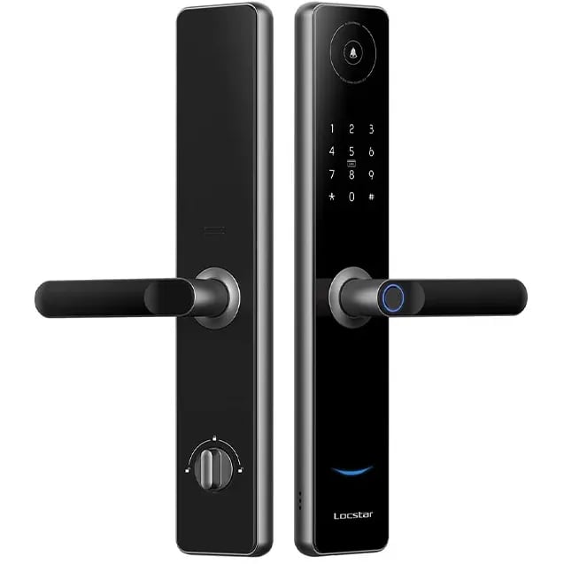 Locstar LS-A60 Smart Door Lock 6-in-1 WiFi App Fingerprint Keypad - 1