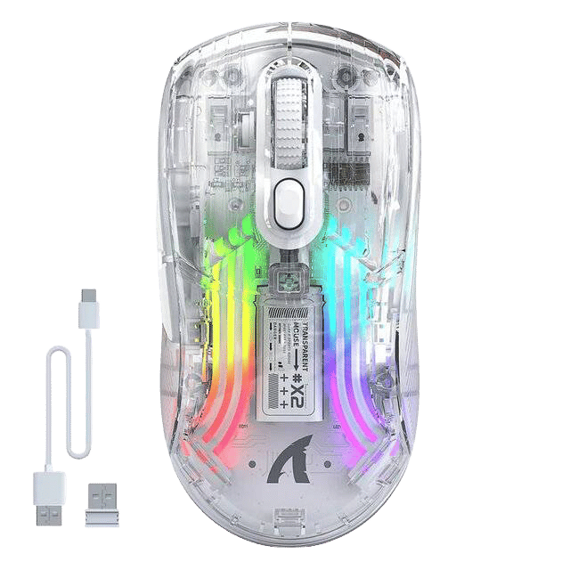 Attack Shark X2 Wireless Gaming Mouse 16000 DPI White - 4