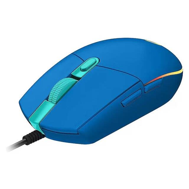 Logitech G102 Wired Mouse (Blue) - 4