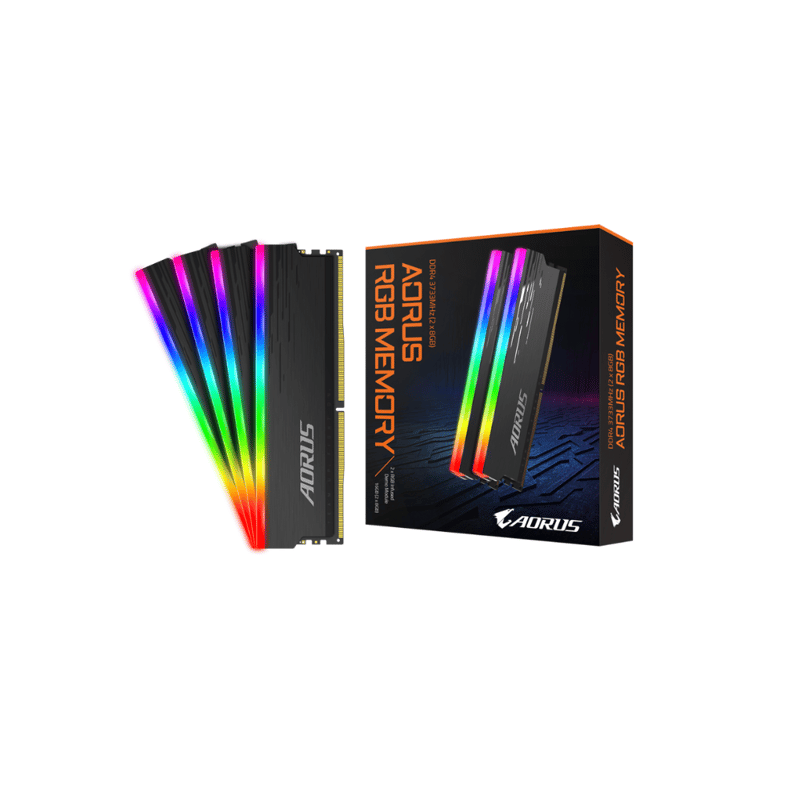 رام Gigabyte Aorus DDR4 16GB (2x8GB) 3733MHz - 1