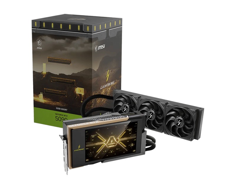 كارت شاشة MSI Lightning Z GeForce RTX 5090 32GB GDDR7 OC Edition - 1