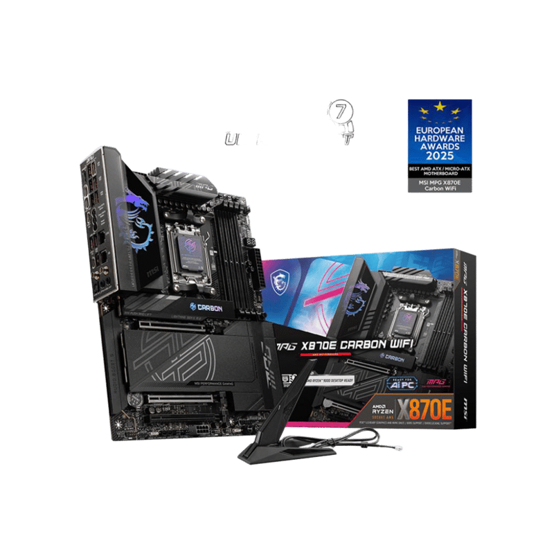 MSI MPG X870E CARBON WIFI AMD AM5 ATX Motherboard - 6