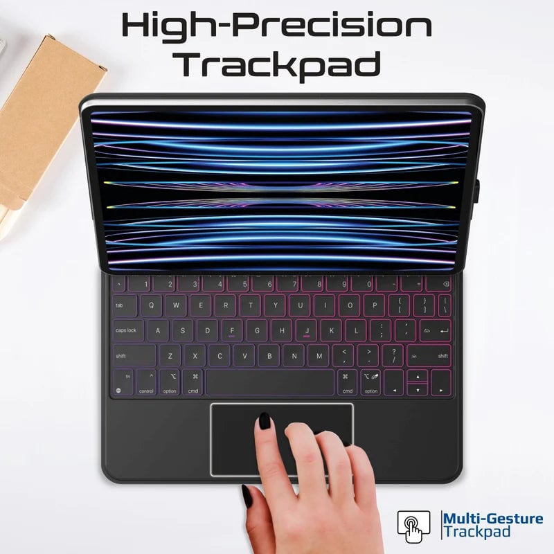 كيبورد Promate FlexKeys-11Pro 60% سيسور لاسلكي RGB - 5
