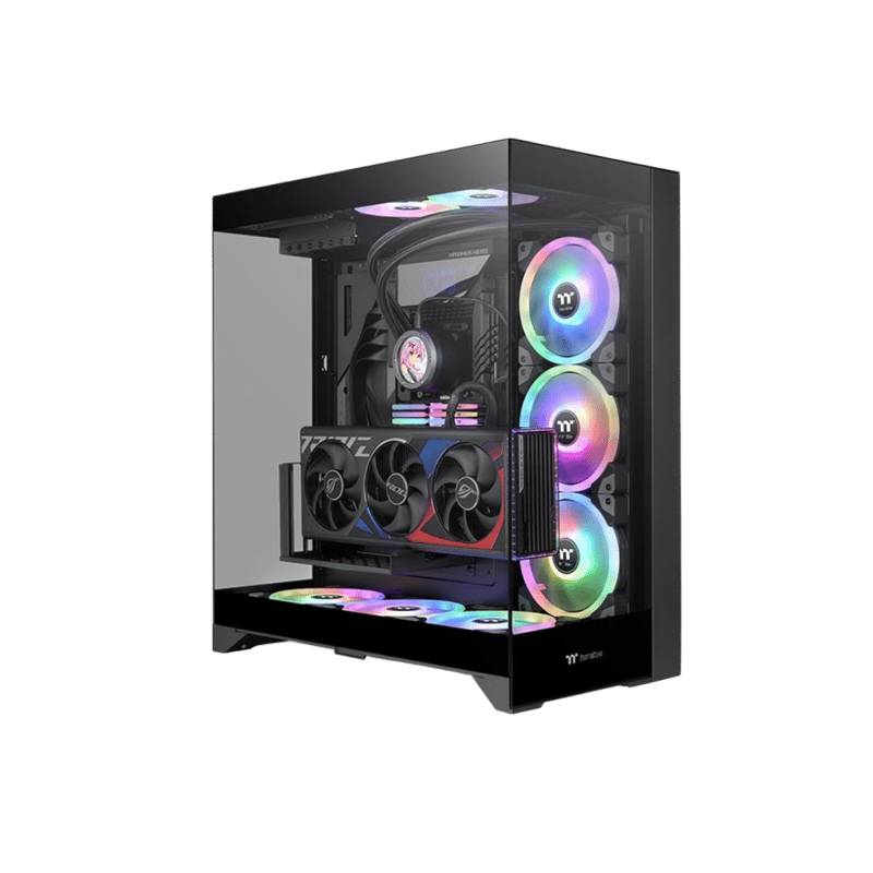 Thermaltake CTE E550 TG Mid-Tower ATX Case Black Tempered Glass - 6