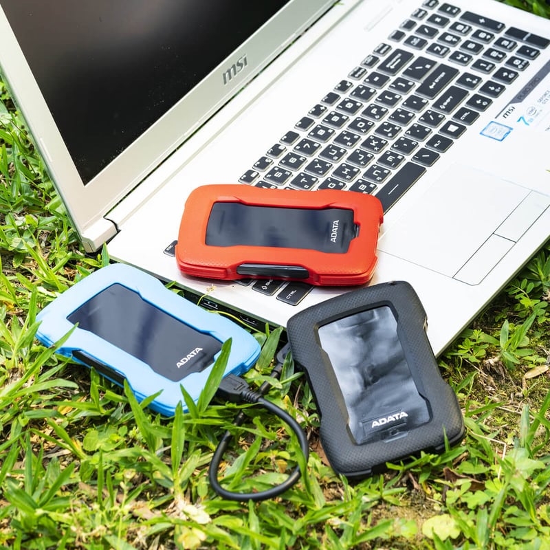 هارد خارجي ADATA HD330 2TB USB 3.2 أسود - 9