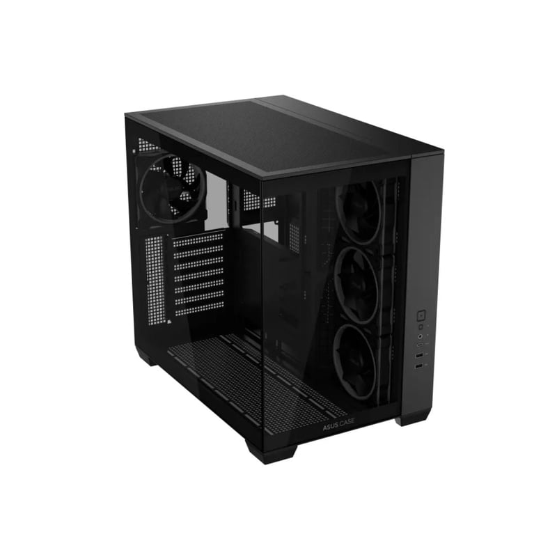 كيس ASUS A32 Plus ATX أسود مع 4 مراوح ARGB - 3