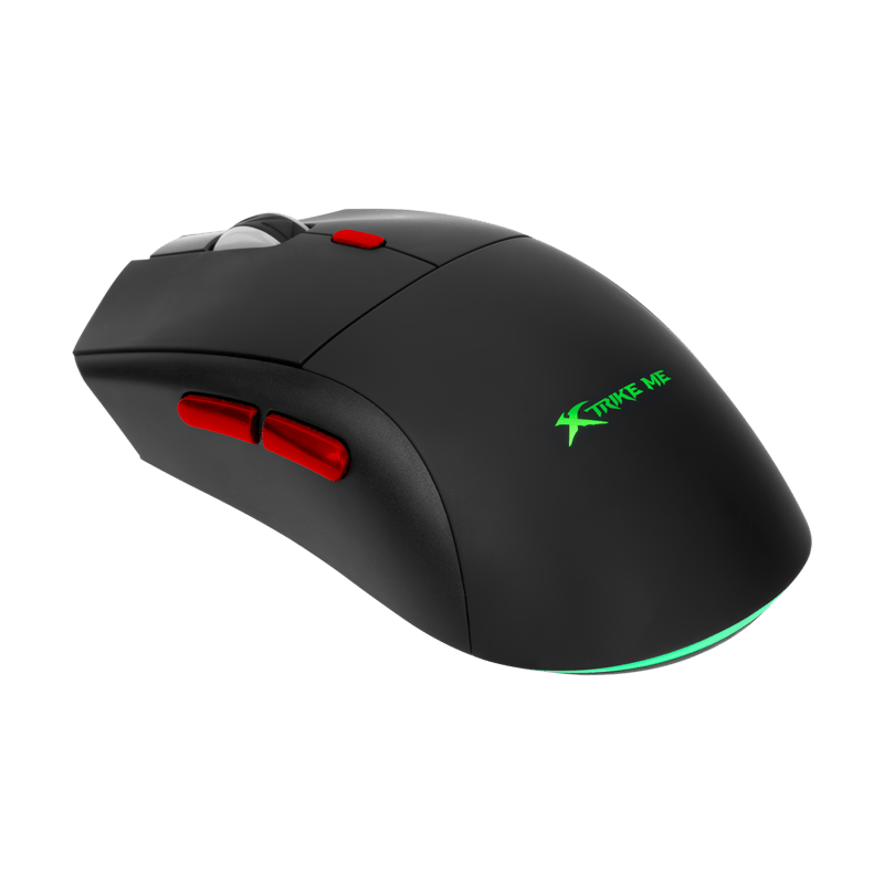 ماوس Xtrike Me GW-613 10000 DPI Dual-Mode RGB أسود - 10