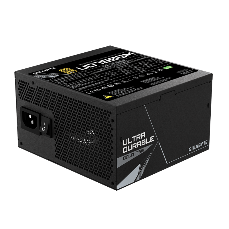 باور سبلاي Gigabyte UD750GM Plus 750W 80+ Gold Fully Modular أسود - 5