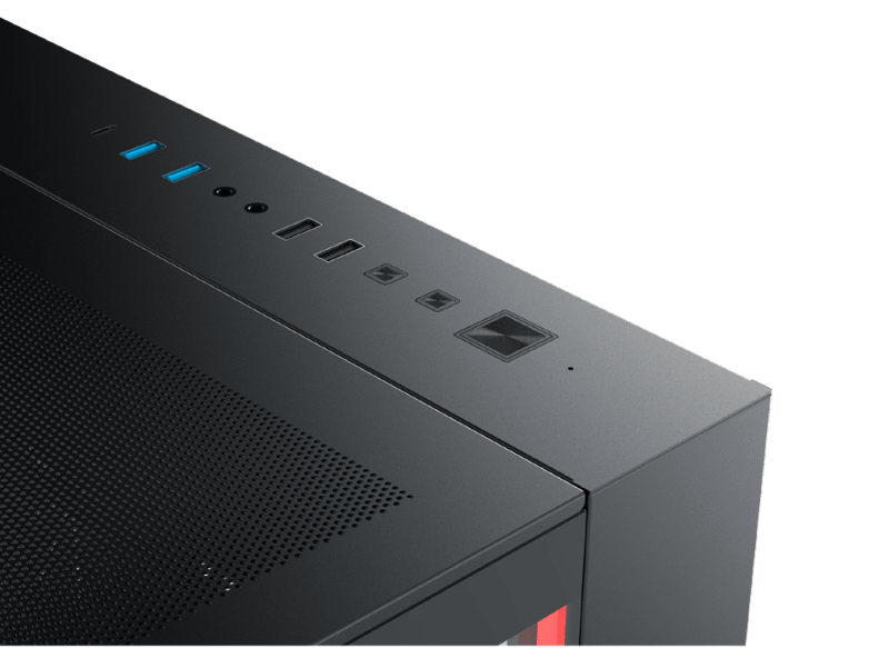 XIGMATEK Aqua Ultra Air Mid-Tower ATX Case Black Tempered Glass - 5