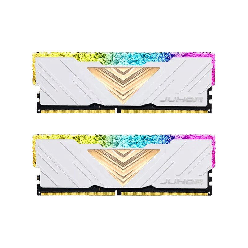 Juhor DDR4 16GB (2x8GB) 3200MHz RGB White Memory - 2