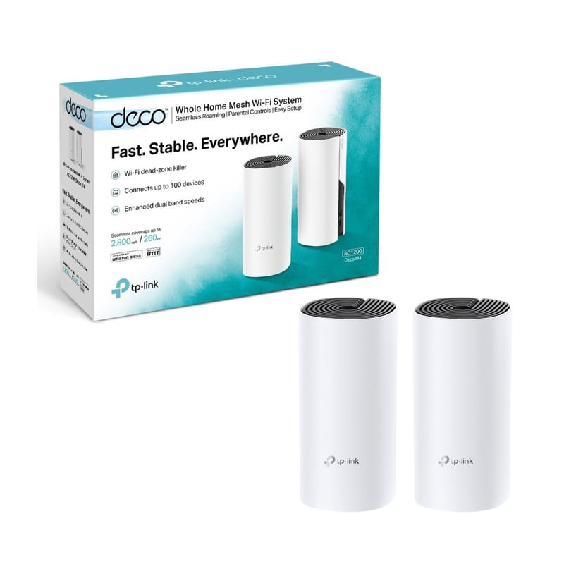 راوتر TP-Link Deco M4 AC1200 WiFi 5 Dual-Band - 2