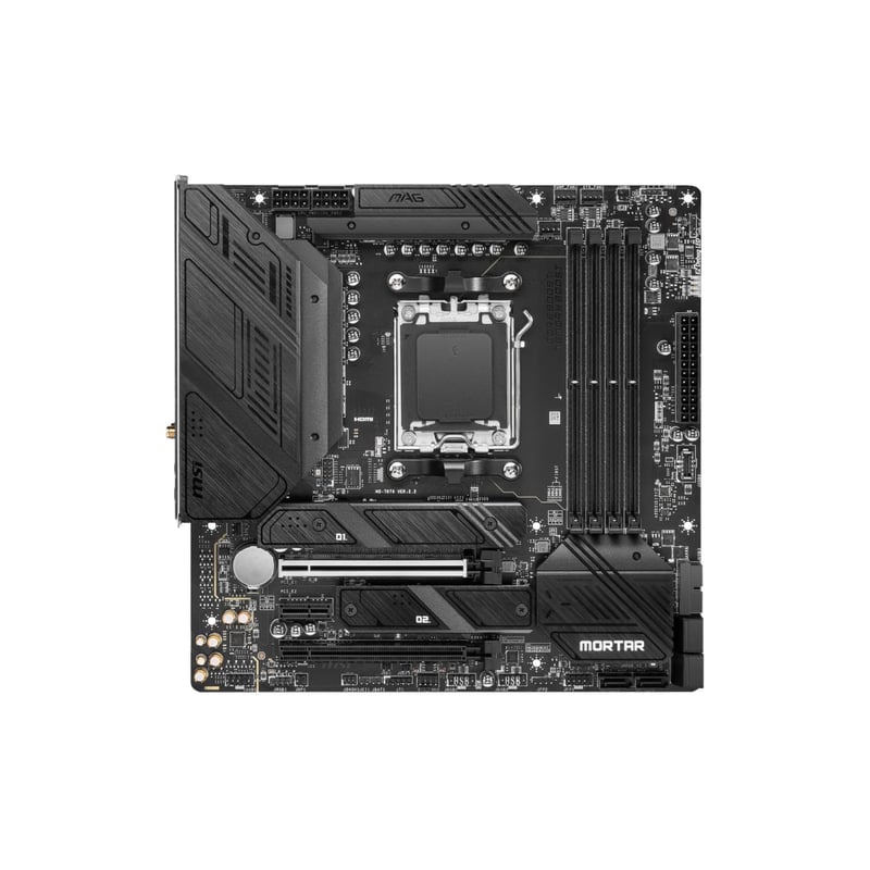 لوحة أم MSI MAG B650 Mortar WiFi Micro-ATX AM5 - 4