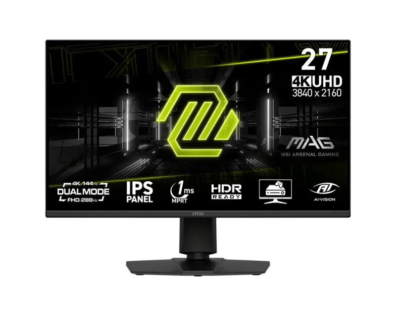 شاشة MSI MAG 274UPD E14 27″ 3840x2160 144Hz IPS - 1